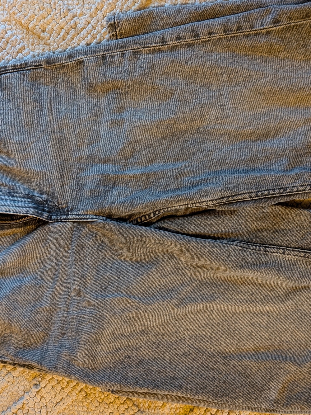 Divided Women's Wide Leg Jeans - Light Gray Wash